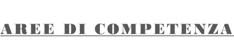 AREE DI COMPETENZA